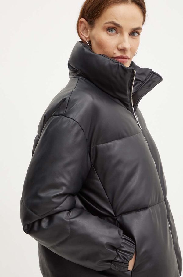 Armani Exchange Jakna Armani Exchange za žene, boja: crna, za zimu, oversize, 6DYB21 YNNYZ