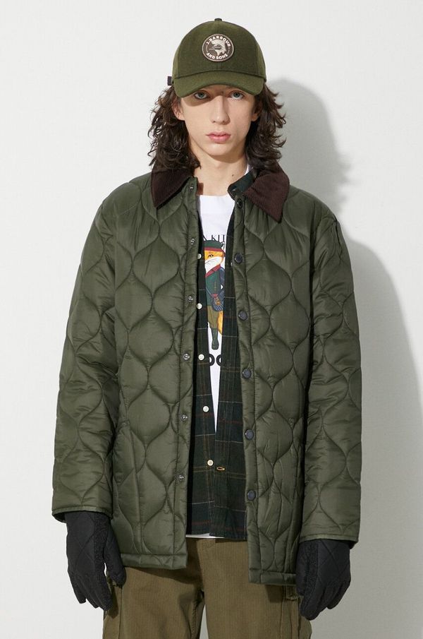 Barbour Jakna Barbour Lofty Quilt za muškarce, boja: zelena, za prijelazno razdoblje, MQU1741