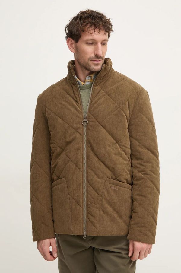 Barbour Jakna Barbour za muškarce, boja: zelena, za prijelazno razdoblje, oversize, MQU1836BR51