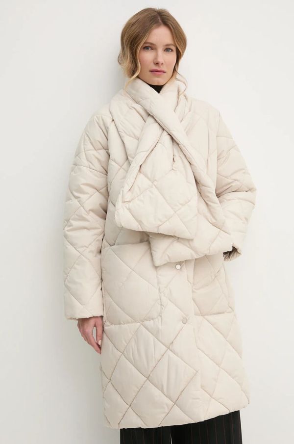 Barbour Jakna Barbour za žene, boja: bež, za prijelazno razdoblje, LQU1802CR11