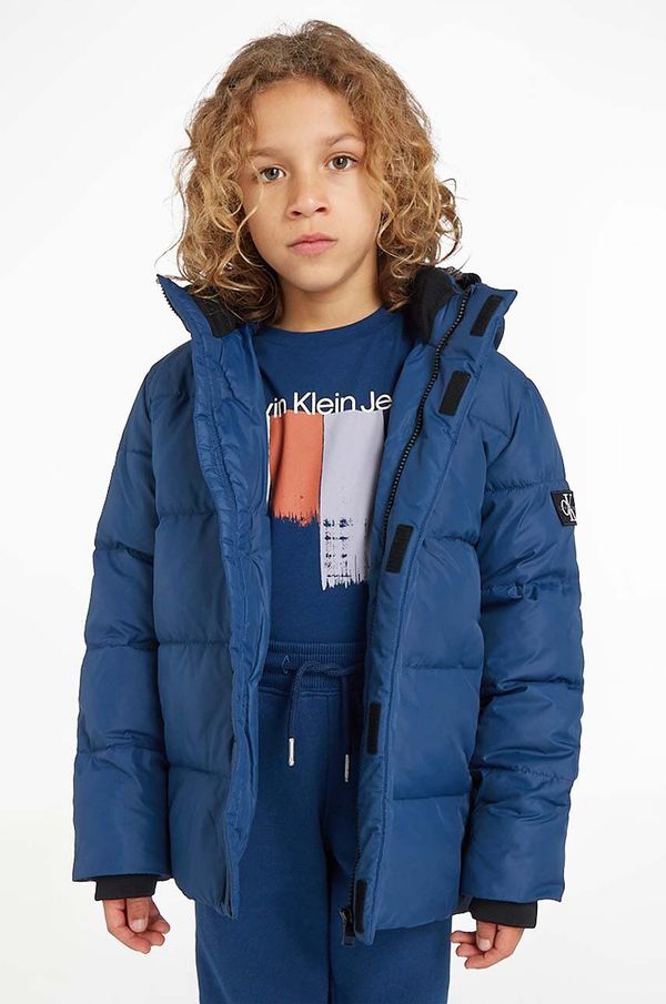 Calvin Klein Jeans Jakna Calvin Klein Jeans boja: tamno plava