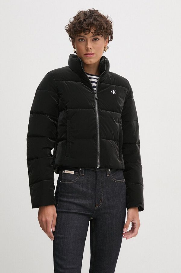 Calvin Klein Jeans Jakna Calvin Klein Jeans za žene, boja: crna, za zimu, J20J224428