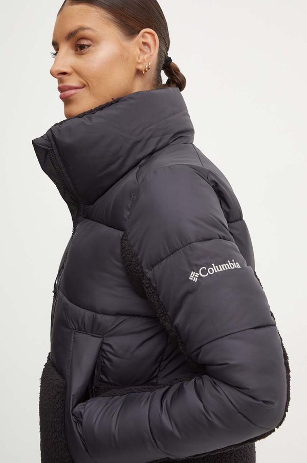 Columbia Jakna Columbia Leadbetter Point za žene, boja: crna, za zimu, 2085602