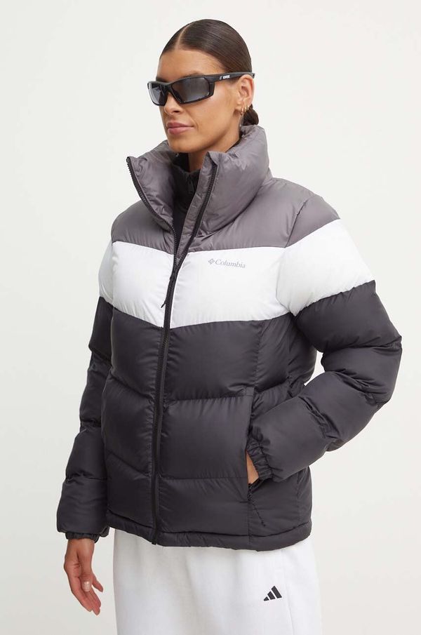 Columbia Jakna Columbia Puffect Colorblock za žene, boja: crna, za zimu, 2088481