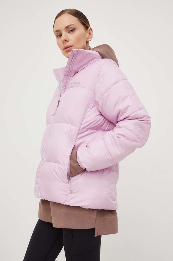 Columbia Jakna Columbia Puffect Jacket za žene, boja: ružičasta, za zimu, 1864781
