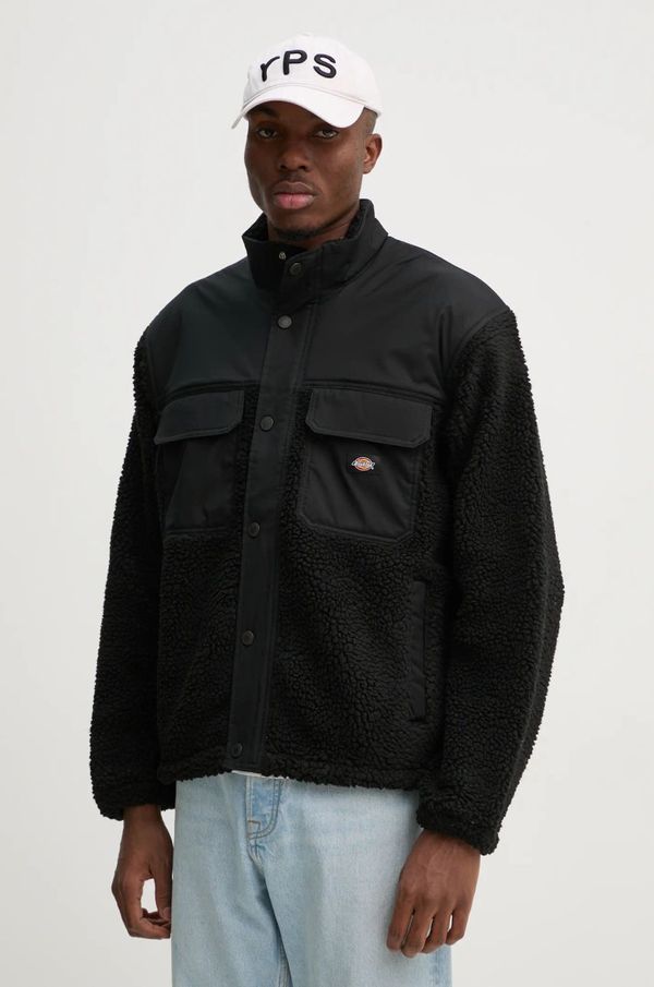 Dickies Jakna Dickies PINESDALE za muškarce, boja: crna, za prijelazno razdoblje, DK0A4Z2Q