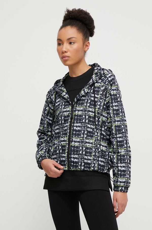 DKNY Jakna Dkny za žene, boja: crna, za prijelazno razdoblje, oversize