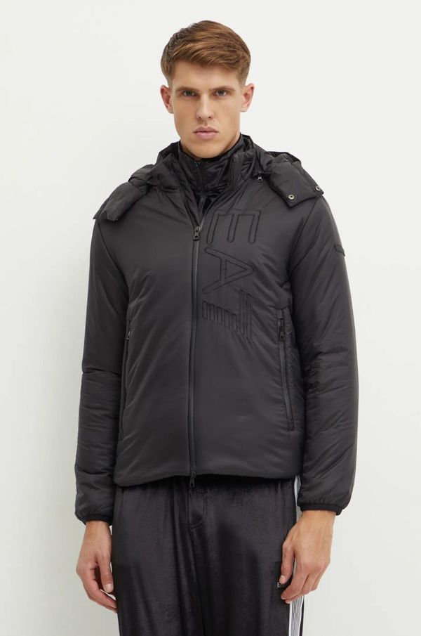 EA7 Emporio Armani Jakna EA7 Emporio Armani za muškarce, boja: crna, za zimu, PNGAZ.6DPB22