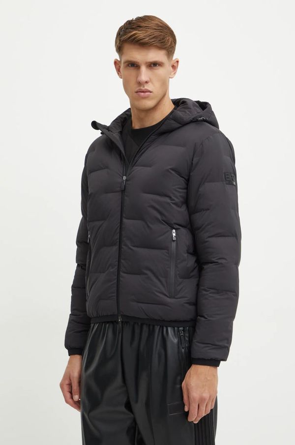 EA7 Emporio Armani Jakna EA7 Emporio Armani za muškarce, boja: crna, za zimu, PNHHZ.6DPB64