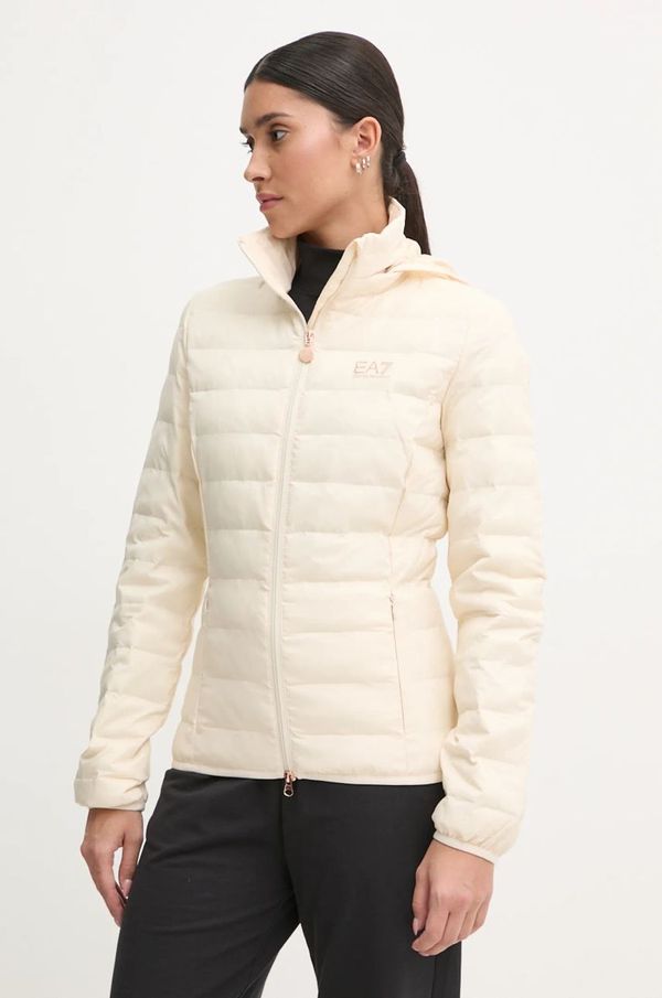 EA7 Emporio Armani Jakna EA7 Emporio Armani za žene, boja: bež, za prijelazno razdoblje, TNGPZ.6DTB28