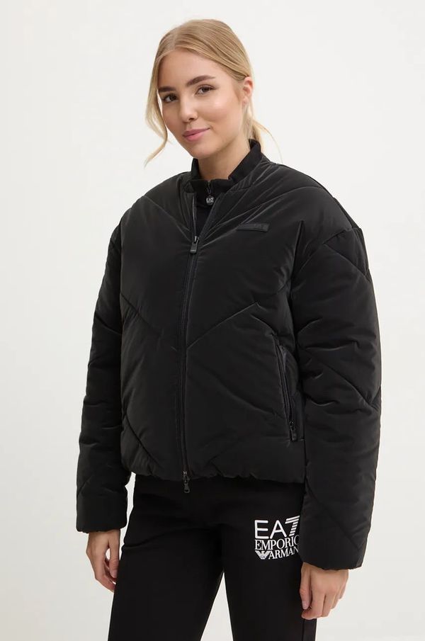 EA7 Emporio Armani Jakna EA7 Emporio Armani za žene, boja: crna, za zimu, oversize, TNDMZ.6DTB08