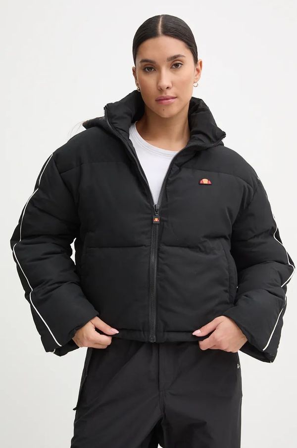 Ellesse Jakna Ellesse KSAMIL za žene, boja: crna, za prijelazno razdoblje, oversize, SGX20932