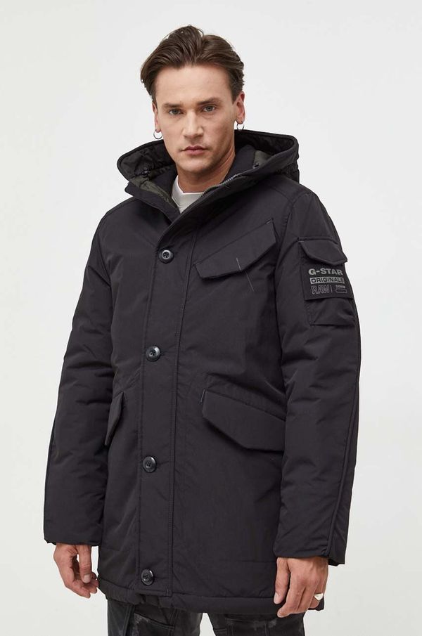 G-Star Raw Jakna G-Star Raw za muškarce, boja: crna, za zimu