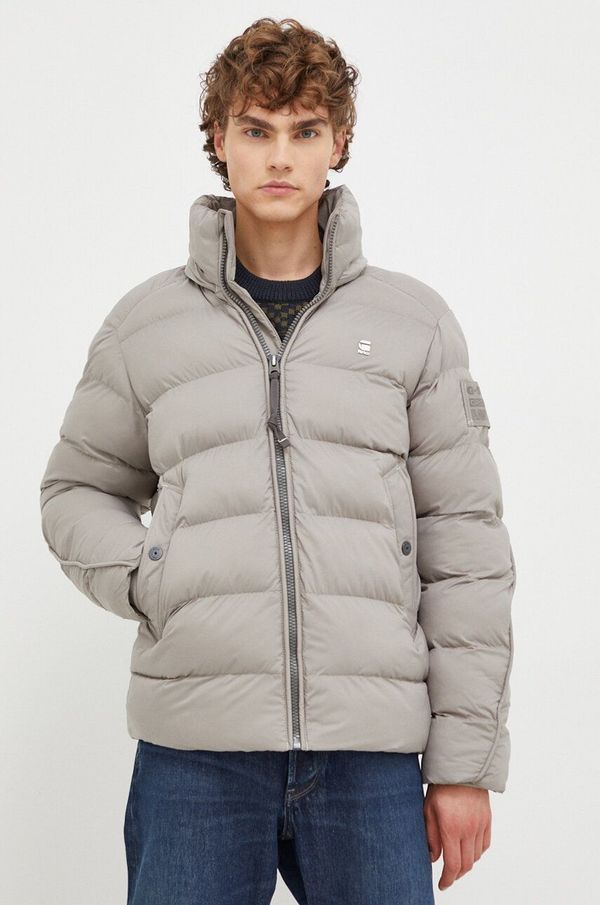 G-Star Raw Jakna G-Star Raw za muškarce, boja: siva, za zimu
