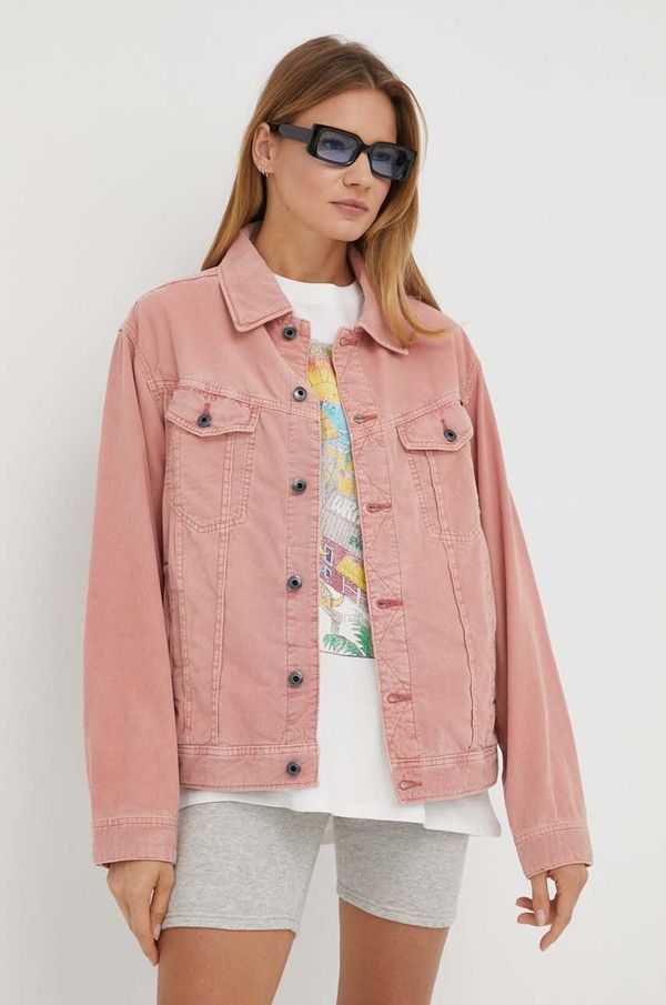 G-Star Raw Jakna G-Star Raw za žene, boja: ružičasta, za prijelazno razdoblje