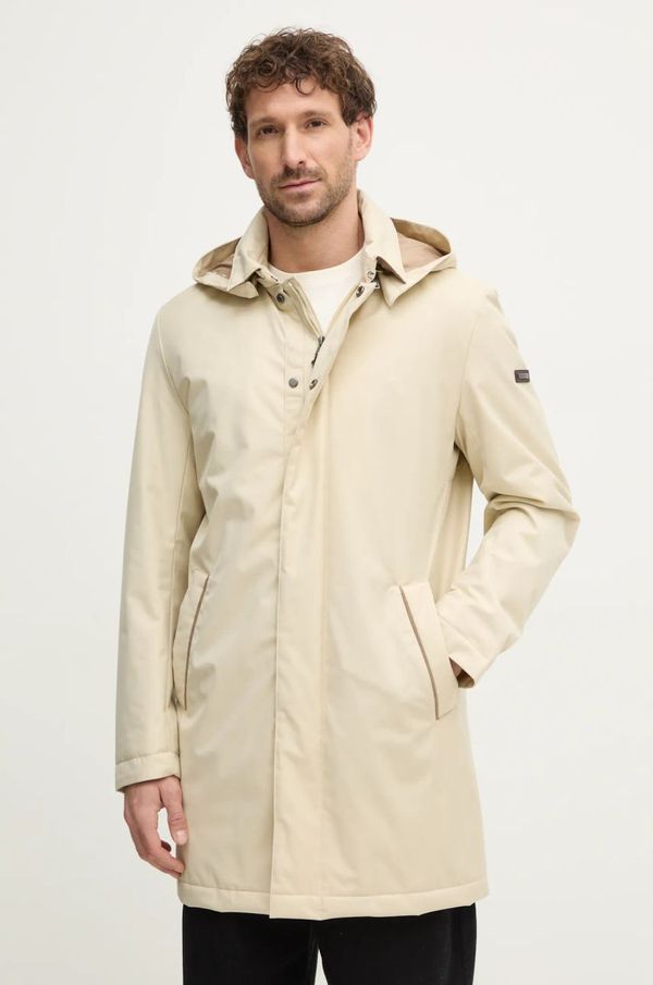 Hackett London Jakna Hackett London za muškarce, boja: bež, za prijelazno razdoblje, HM403266