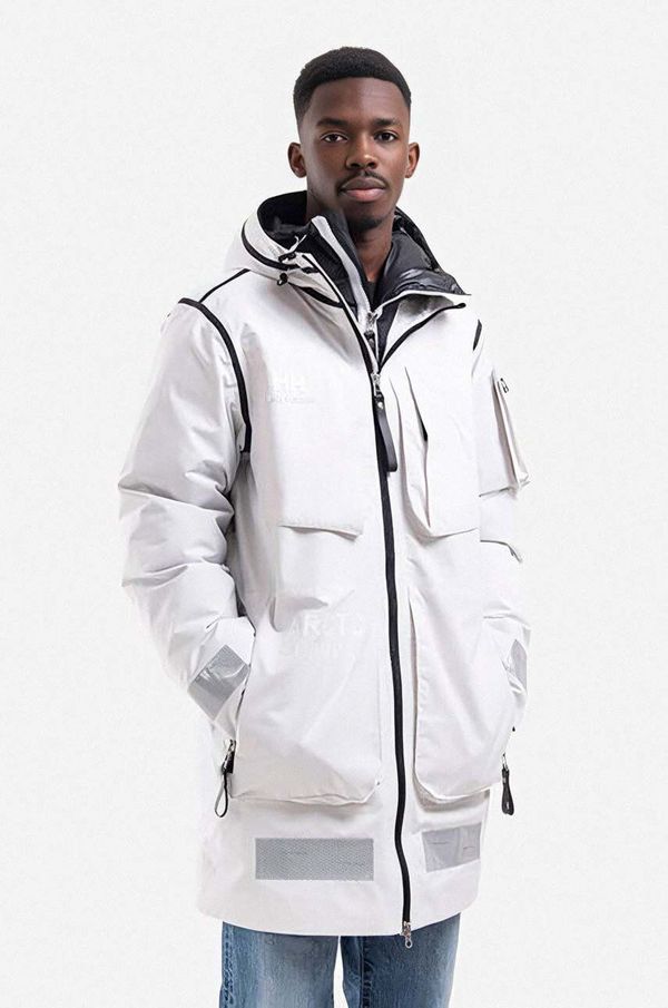 Helly Hansen Jakna Helly Hansen Heritage Survival 3 In 1 Coat Arc za muškarce, boja: bijela, za zimu, 53560-823