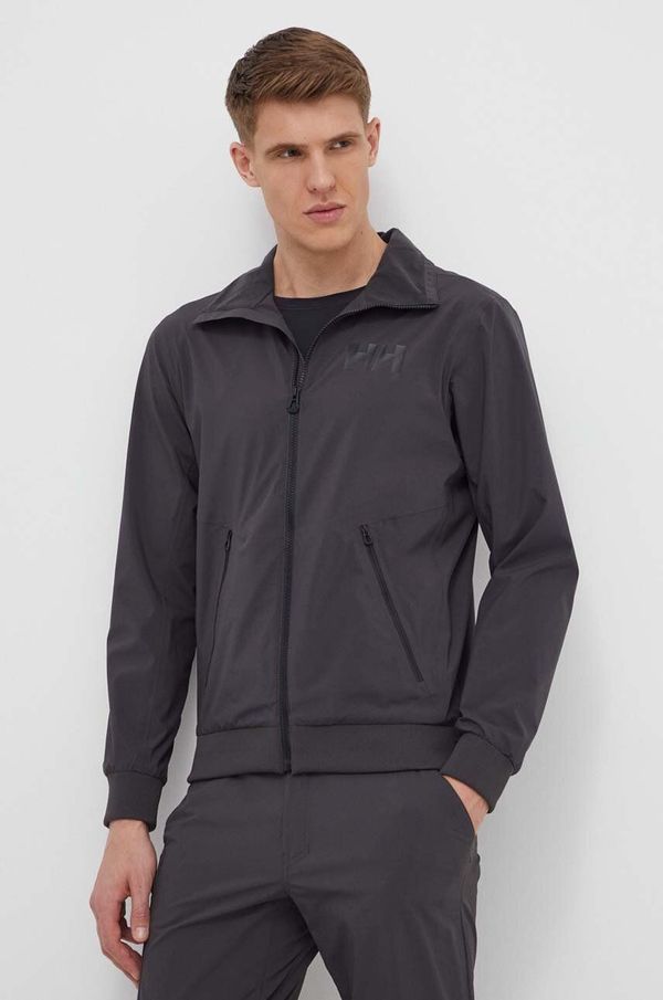 Helly Hansen Jakna Helly Hansen za muškarce, boja: siva, za prijelazno razdoblje
