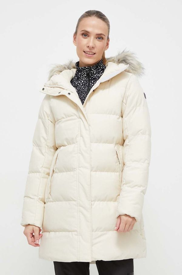Helly Hansen Jakna Helly Hansen za žene, boja: bež, za zimu