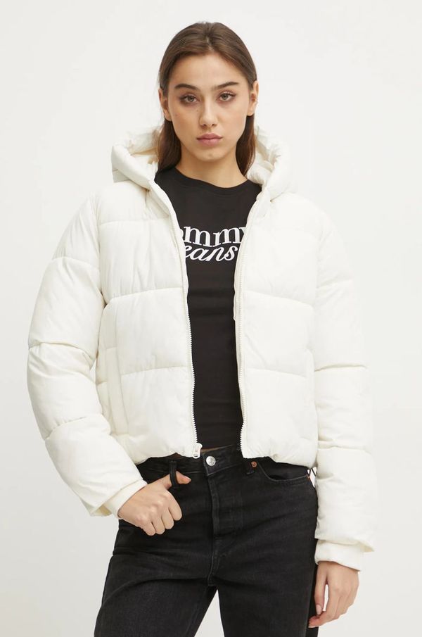 Hollister Co. Jakna Hollister Co. za žene, boja: bijela, za zimu, KI344-4634