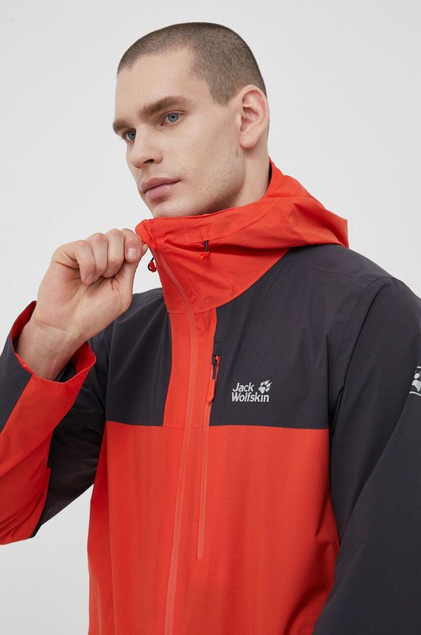 Jack Wolfskin Jakna Jack Wolfskin Go Hike za muškarce, boja: crvena