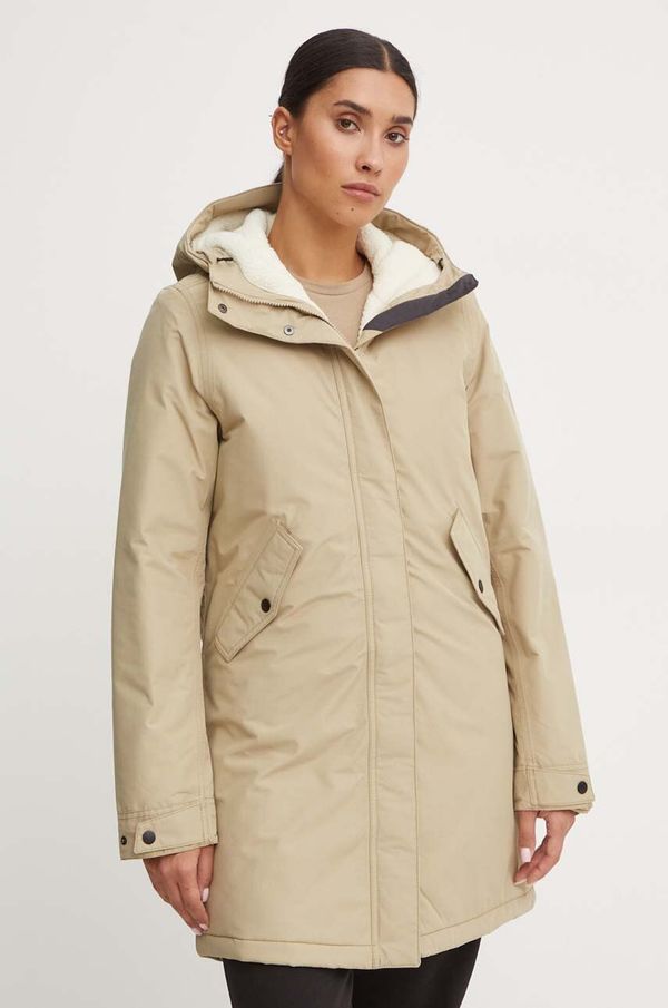 Jack Wolfskin Jakna Jack Wolfskin Talforst za žene, boja: zelena, za zimu, 1116041