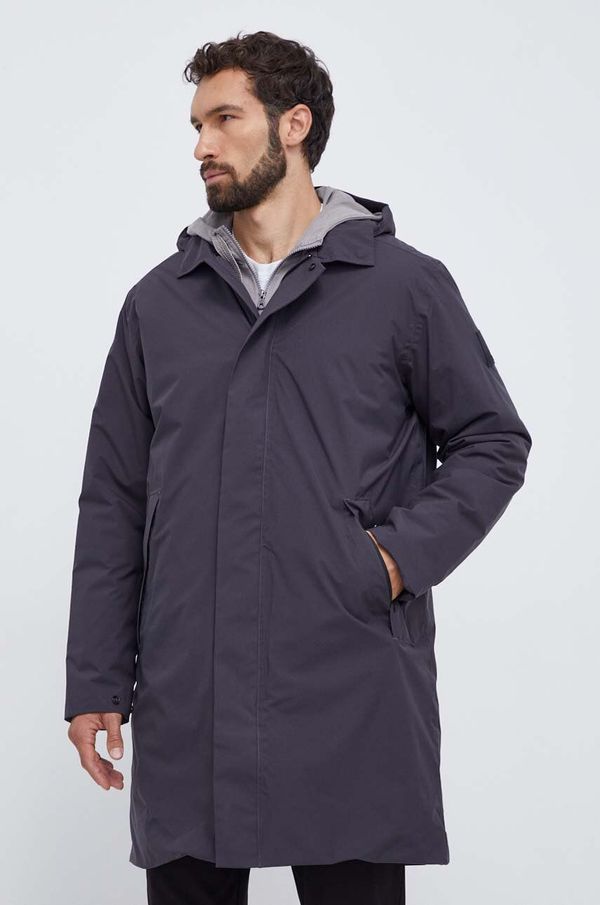 Jack Wolfskin Jakna Jack Wolfskin za muškarce, boja: crna, za prijelazno razdoblje