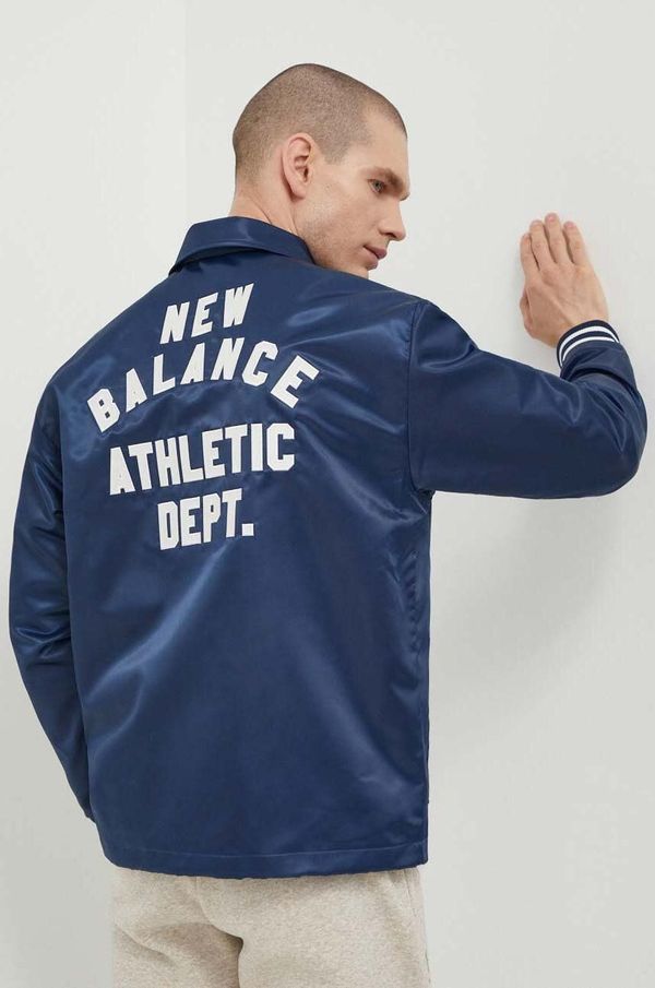 New Balance Jakna New Balance za muškarce, boja: tamno plava, za prijelazno razdoblje, MJ41553NNY