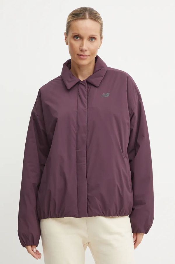 New Balance Jakna New Balance za žene, boja: bordo, za prijelazno razdoblje, WJ43506PLN