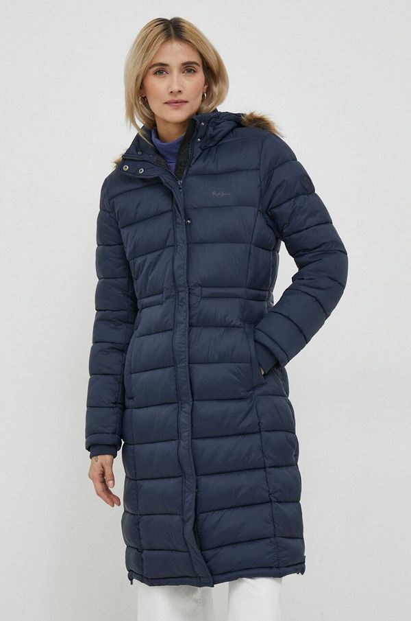 Pepe Jeans Jakna Pepe Jeans za žene, boja: tamno plava, za zimu
