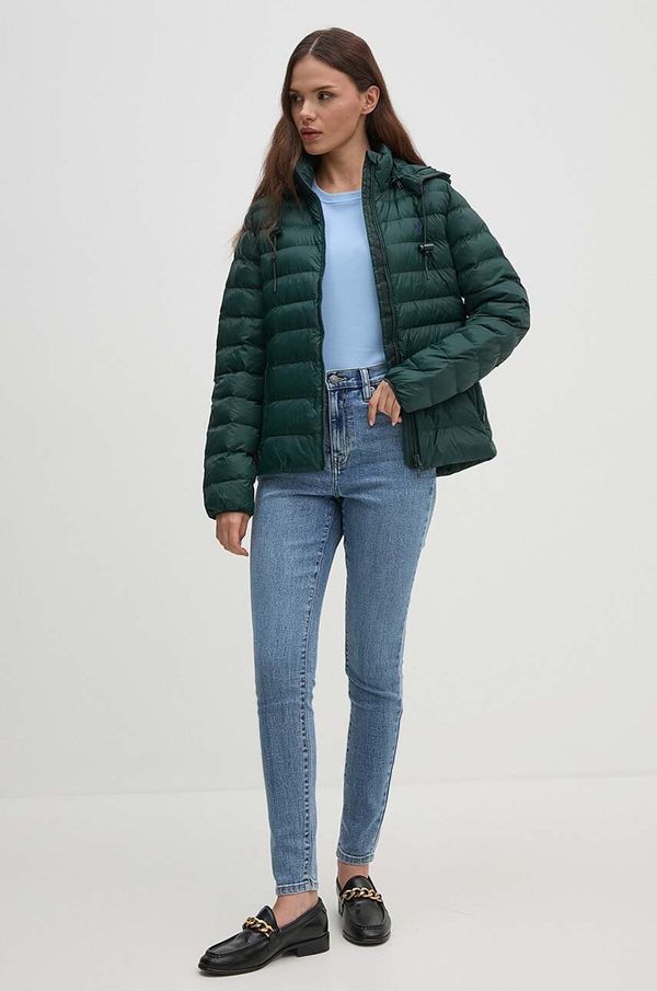 Polo Ralph Lauren Jakna Polo Ralph Lauren za žene, boja: zelena, za prijelazno razdoblje, 211958932