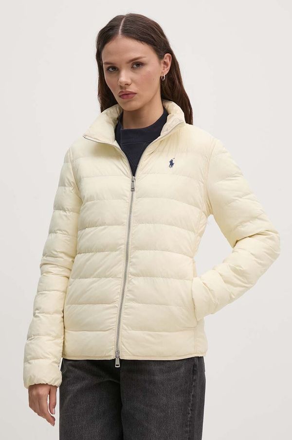 Polo Ralph Lauren Jakna Polo Ralph Lauren za žene, boja: žuta, za prijelazno razdoblje, 211940999