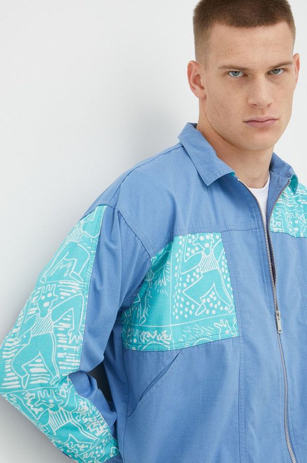 Quiksilver Jakna Quiksilver X Stranger Things za muškarce, za prijelazno razdoblje, oversize
