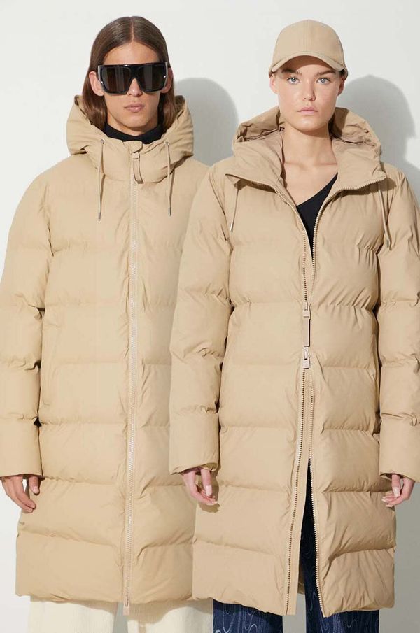 Rains Jakna Rains 15130 Jackets boja: bež, za zimu