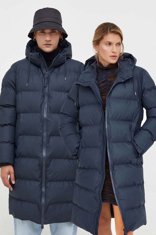 Rains Jakna Rains 15130 Jackets boja: tamno plava, za zimu