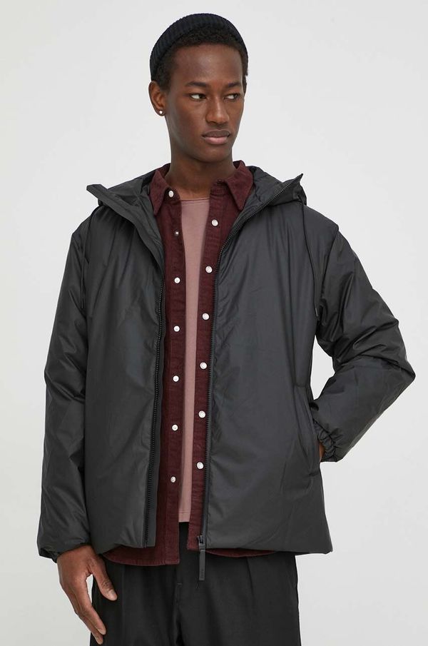 Rains Jakna Rains 15770 Jackets boja: crna, za prijelazno razdoblje