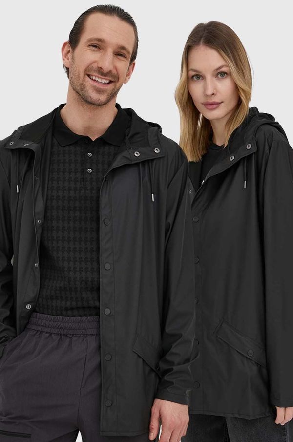Rains Jakna Rains Jacket boja: crna, za prijelazno razdoblje, 12010.01-Black