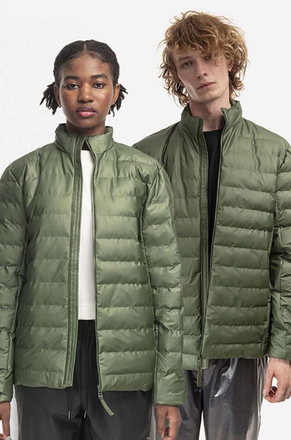 Rains Jakna Rains Trekker Jacket boja: zelena, za prijelazno razdoblje, 15430.EVERGREEN-EVERGREEN