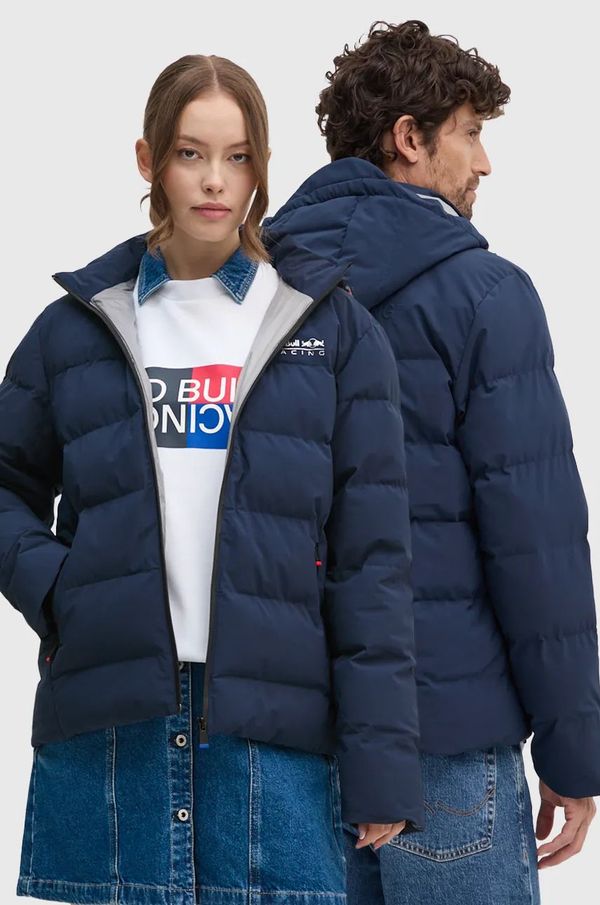 Red Bull Racing x Pepe Jeans Jakna Red Bull Racing x Pepe Jeans boja: tamno plava, za zimu, RU400003