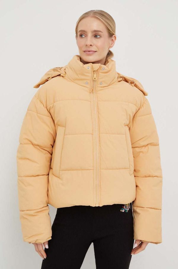 Rip Curl Jakna Rip Curl za žene, boja: bež, za zimu, oversize