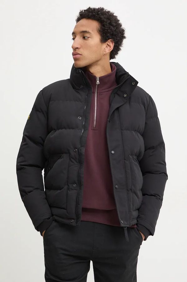 Superdry Jakna Superdry za muškarce, boja: crna, za zimu, M5011931A-12A