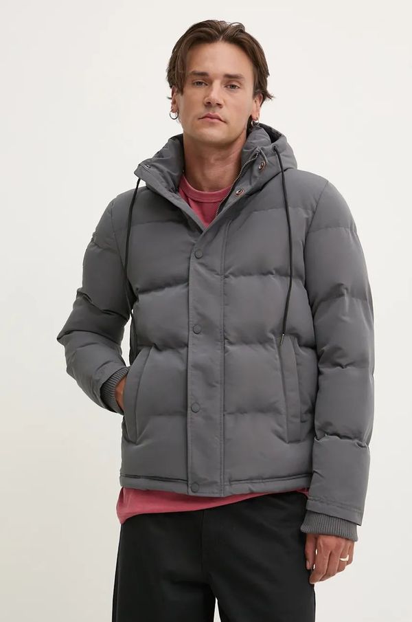 Superdry Jakna Superdry za muškarce, boja: siva, za zimu, M5011743A-00Q
