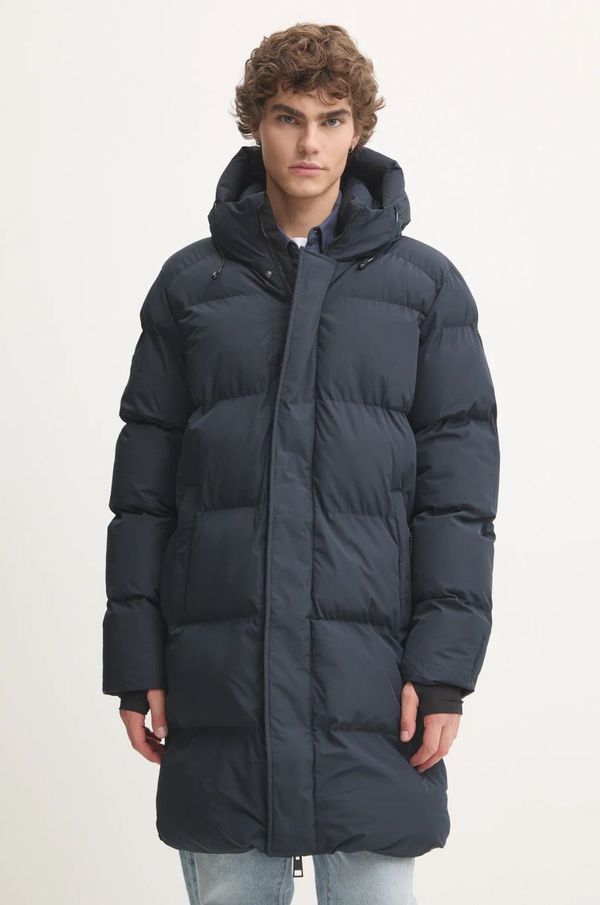 Superdry Jakna Superdry za muškarce, boja: tamno plava, za zimu, M5011917A-98T