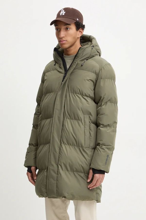 Superdry Jakna Superdry za muškarce, boja: zelena, za zimu, M5011917A-8MI