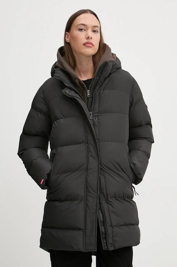 Superdry Jakna Superdry za žene, boja: crna, za zimu, W5011726A-02A
