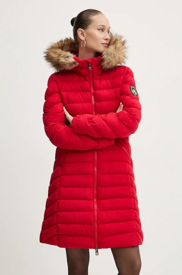 Superdry Jakna Superdry za žene, boja: crvena, za zimu, W5011789A-32I