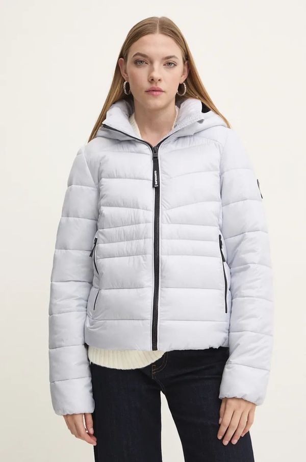 Superdry Jakna Superdry za žene, boja: siva, za zimu, W5011724A-B9M