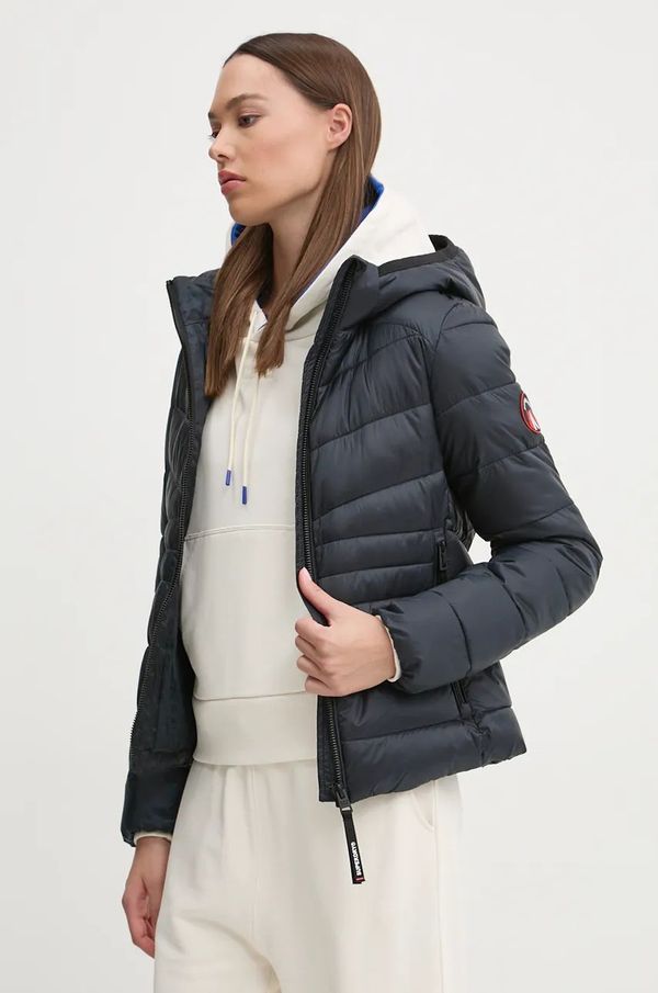 Superdry Jakna Superdry za žene, boja: tamno plava, za zimu, W5011724A-98T
