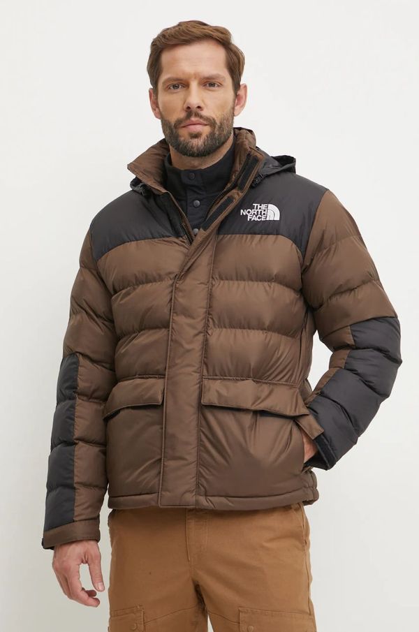 The North Face Jakna The North Face Limbara za muškarce, boja: smeđa, za zimu, NF0A89EG1OI1