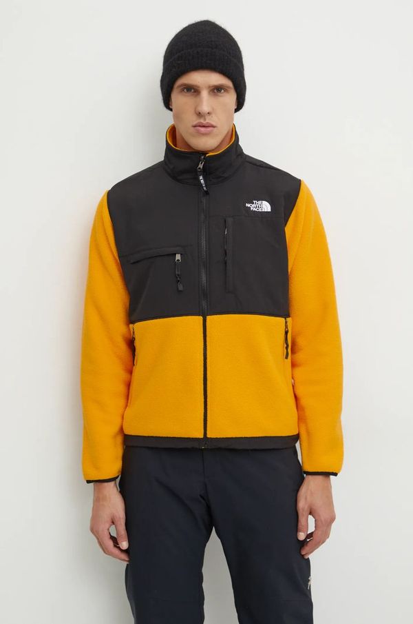 The North Face Jakna The North Face Retro Denali za muškarce, boja: žuta, za prijelazno razdoblje, NF0A88XHZU31